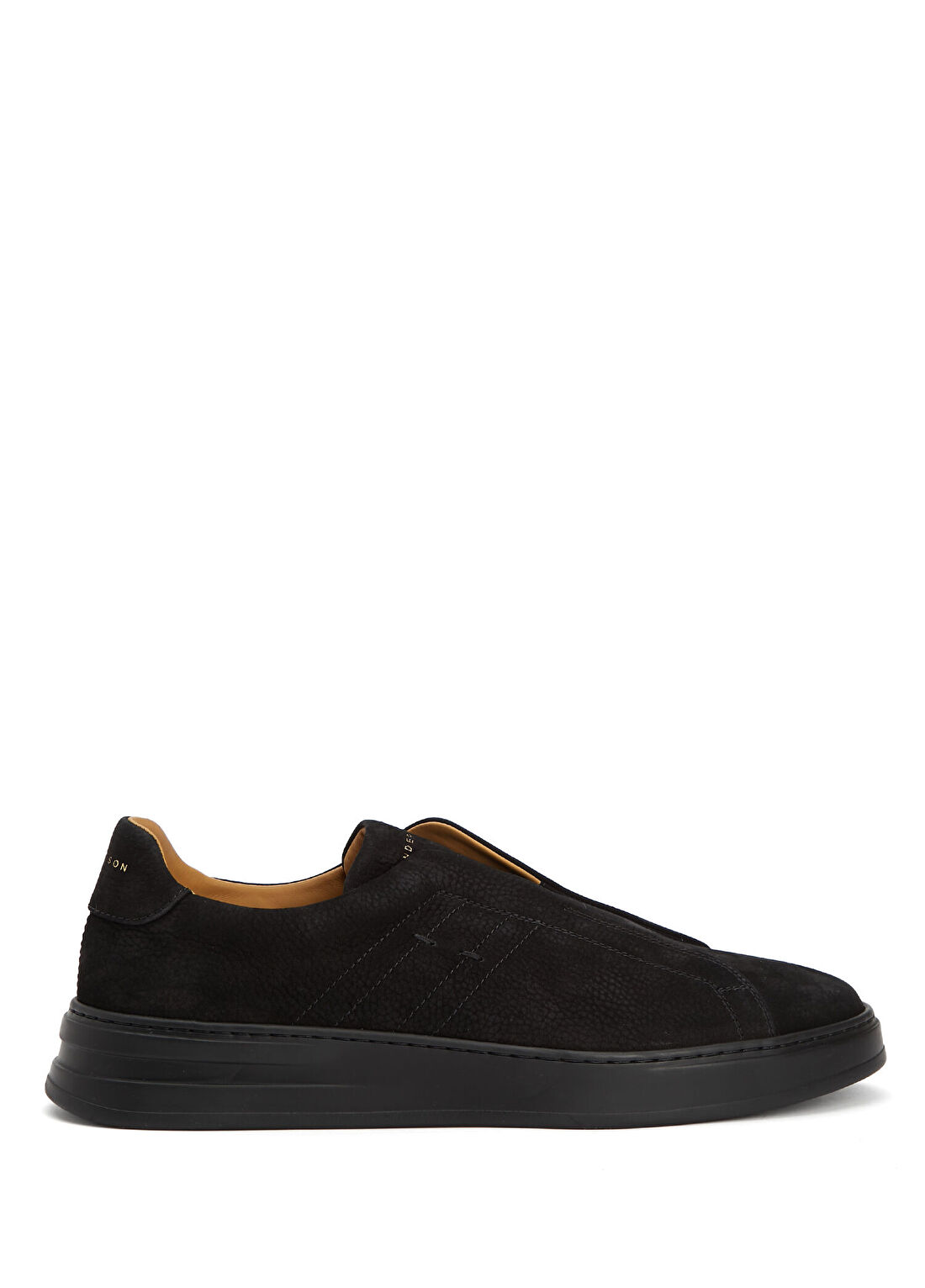 Henderson Devis Siyah Erkek Deri Sneaker