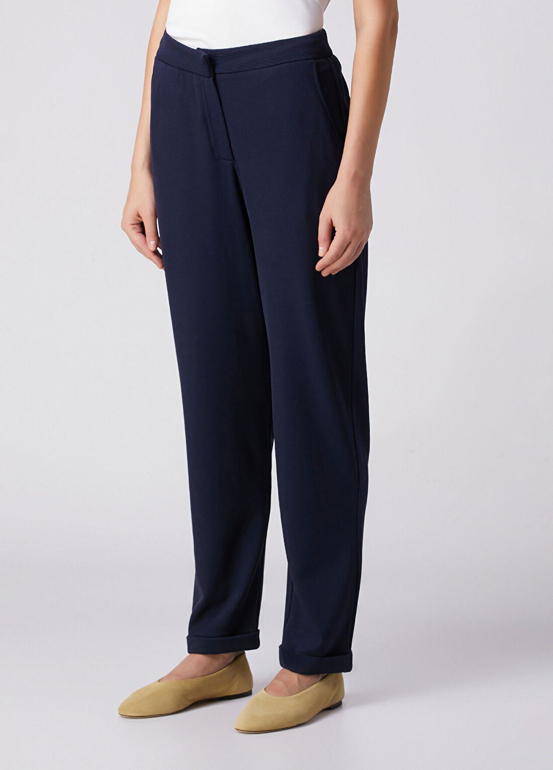 Beymen Collection Lacivert Jersey Pantolon görsel 2