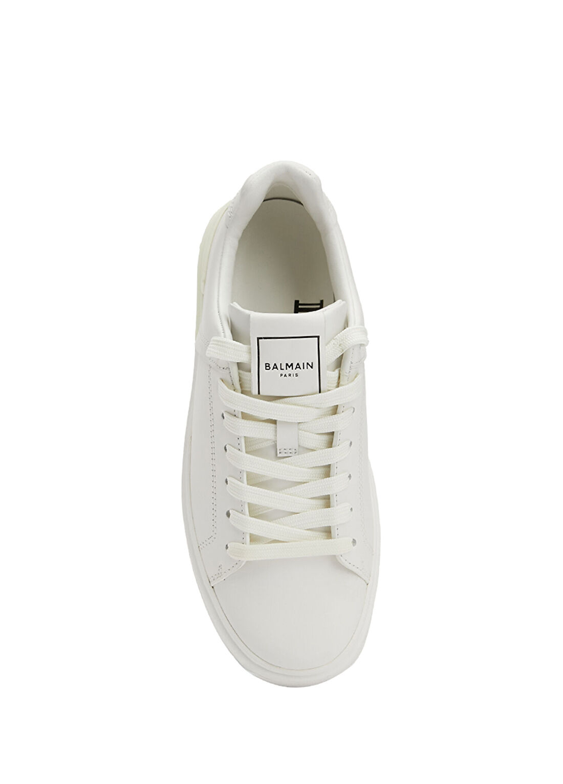 Balmain Beyaz Kadın Deri Sneaker görsel 4