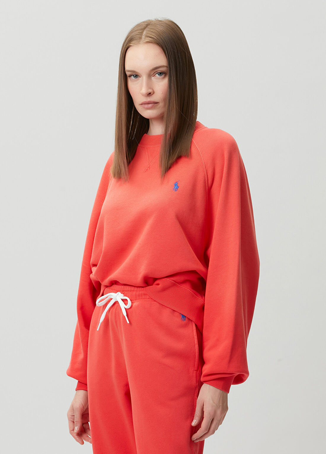 Polo Ralph Lauren Kırmızı Sweatshirt görsel 3