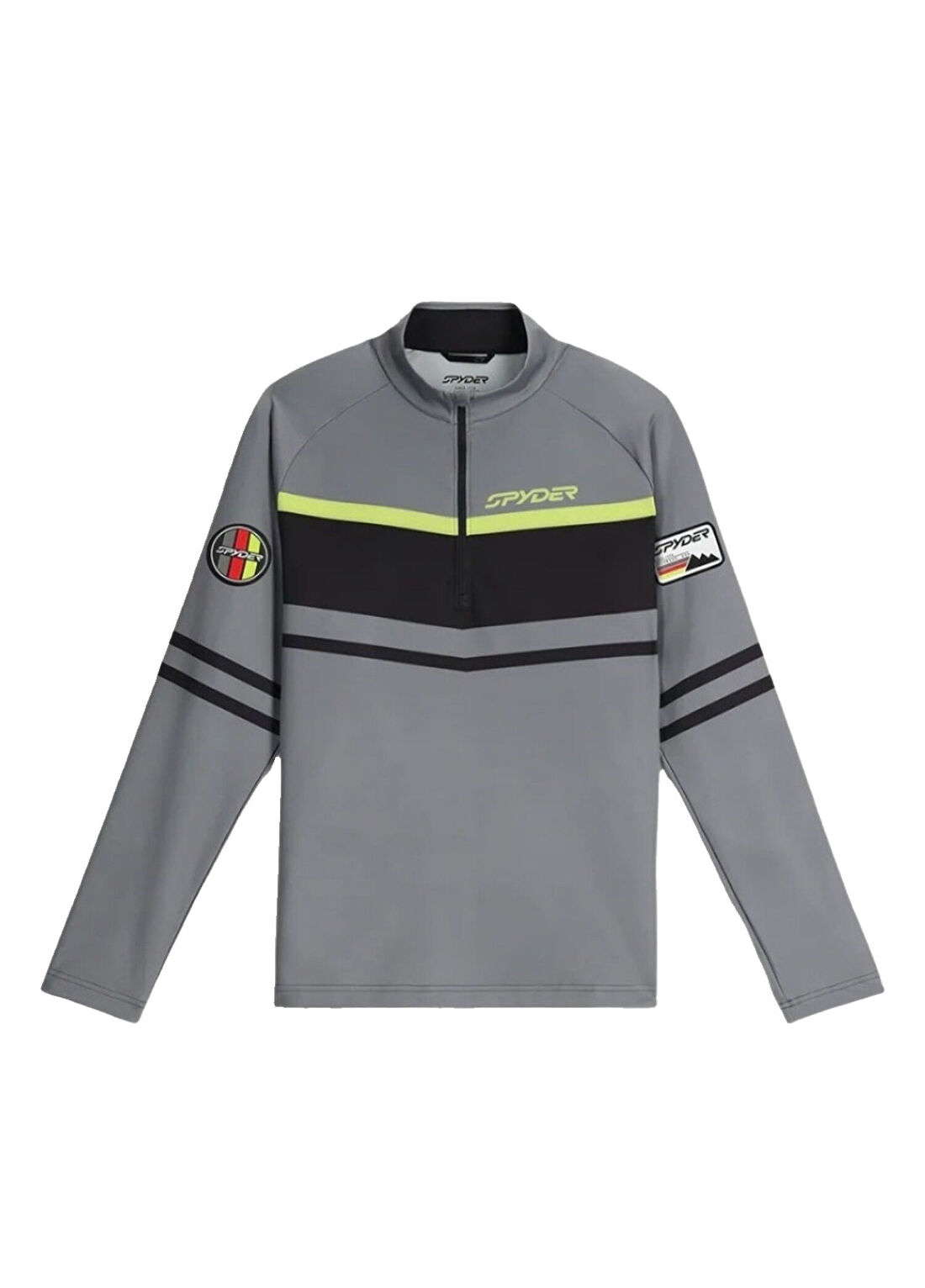 Spyder Legacy Storm Yarım Fermuarlı Uzun Kollu Erkek Termal Spor T-shirt
