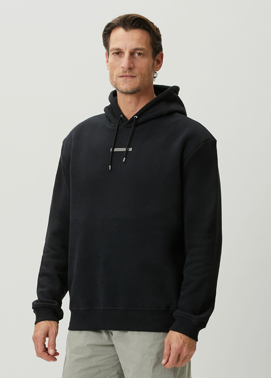 Heliot Emil Astrape Siyah Sweatshirt görsel 3