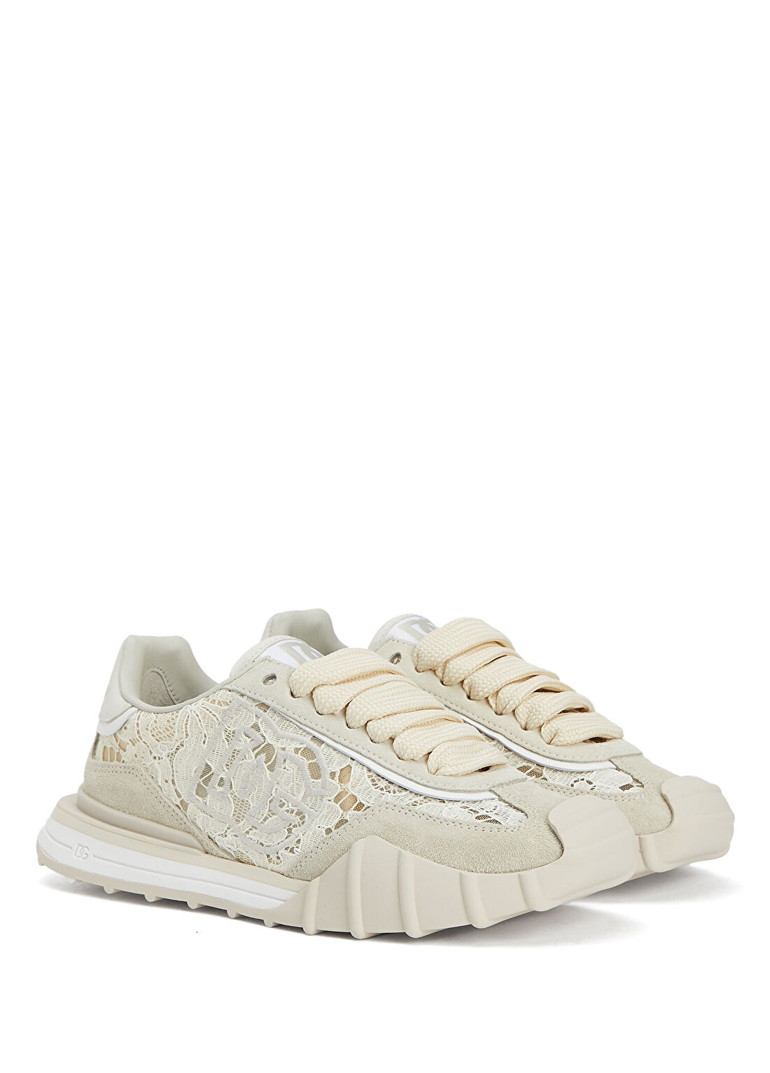 Dolce&Gabbana Athletic Krem Kadın Sneaker görsel 2