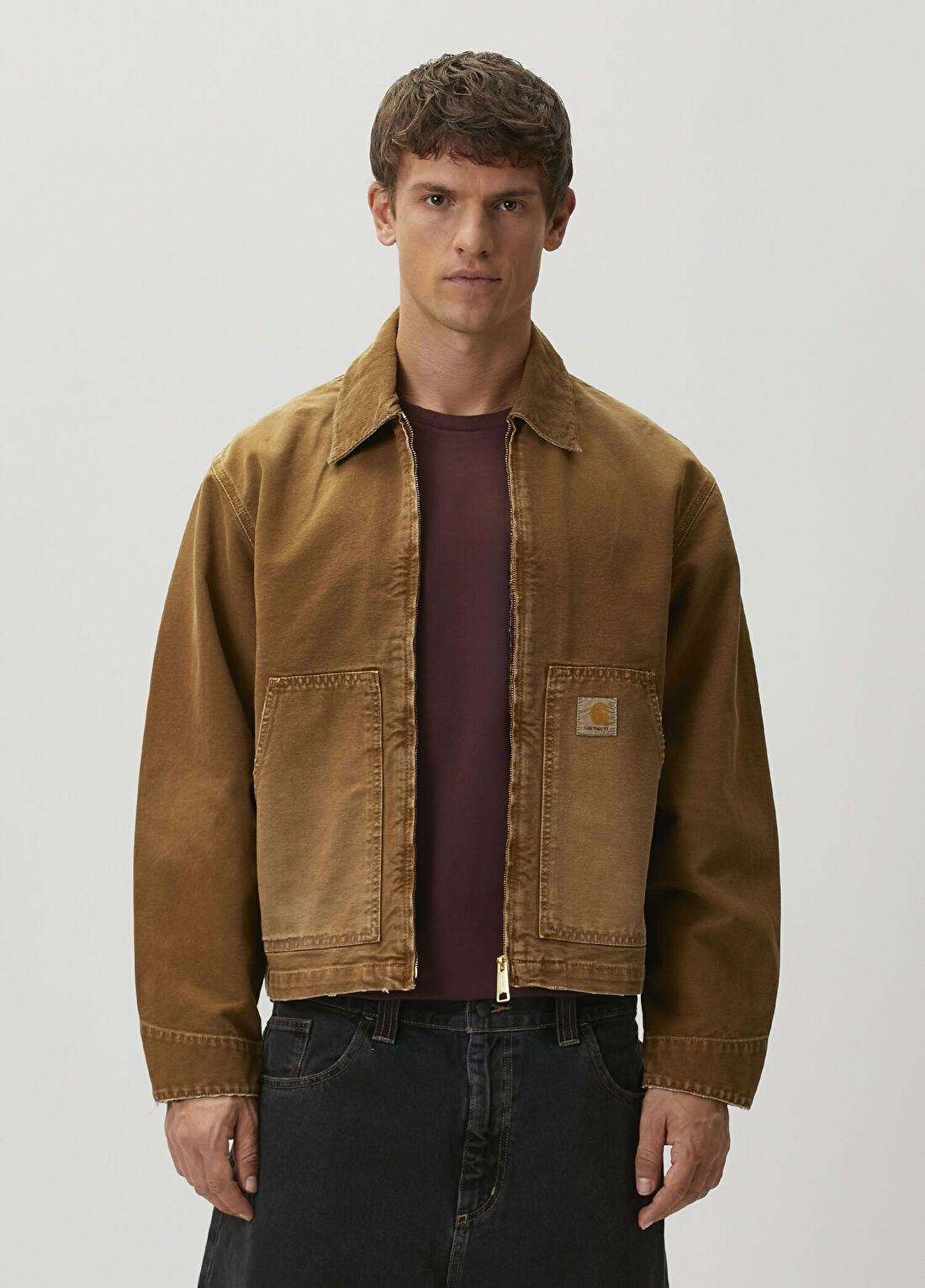 Carhartt WIP Arcan Açık Kahverengi Denim Ceket