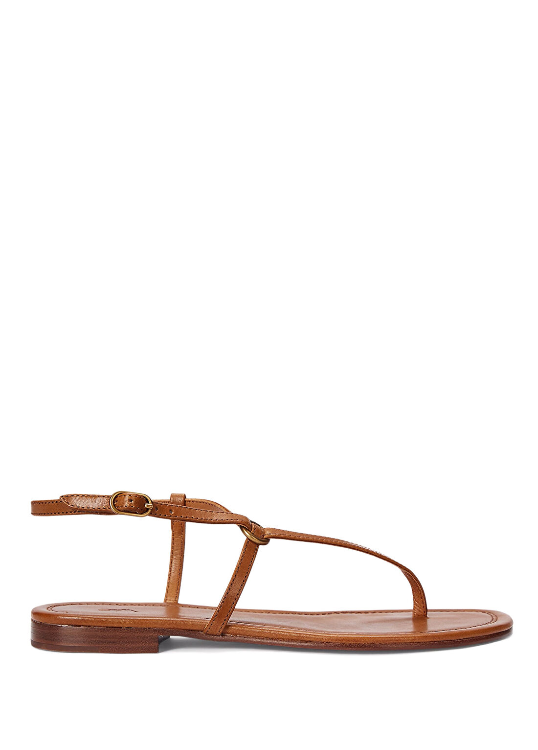 Polo Ralph Lauren Taba Kadın Deri Sandalet