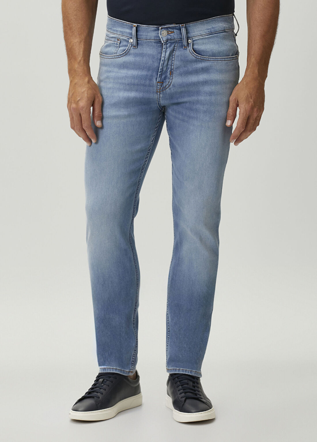 7 For All Mankind Slimmy Açık Mavi Jean Pantolon görsel 2