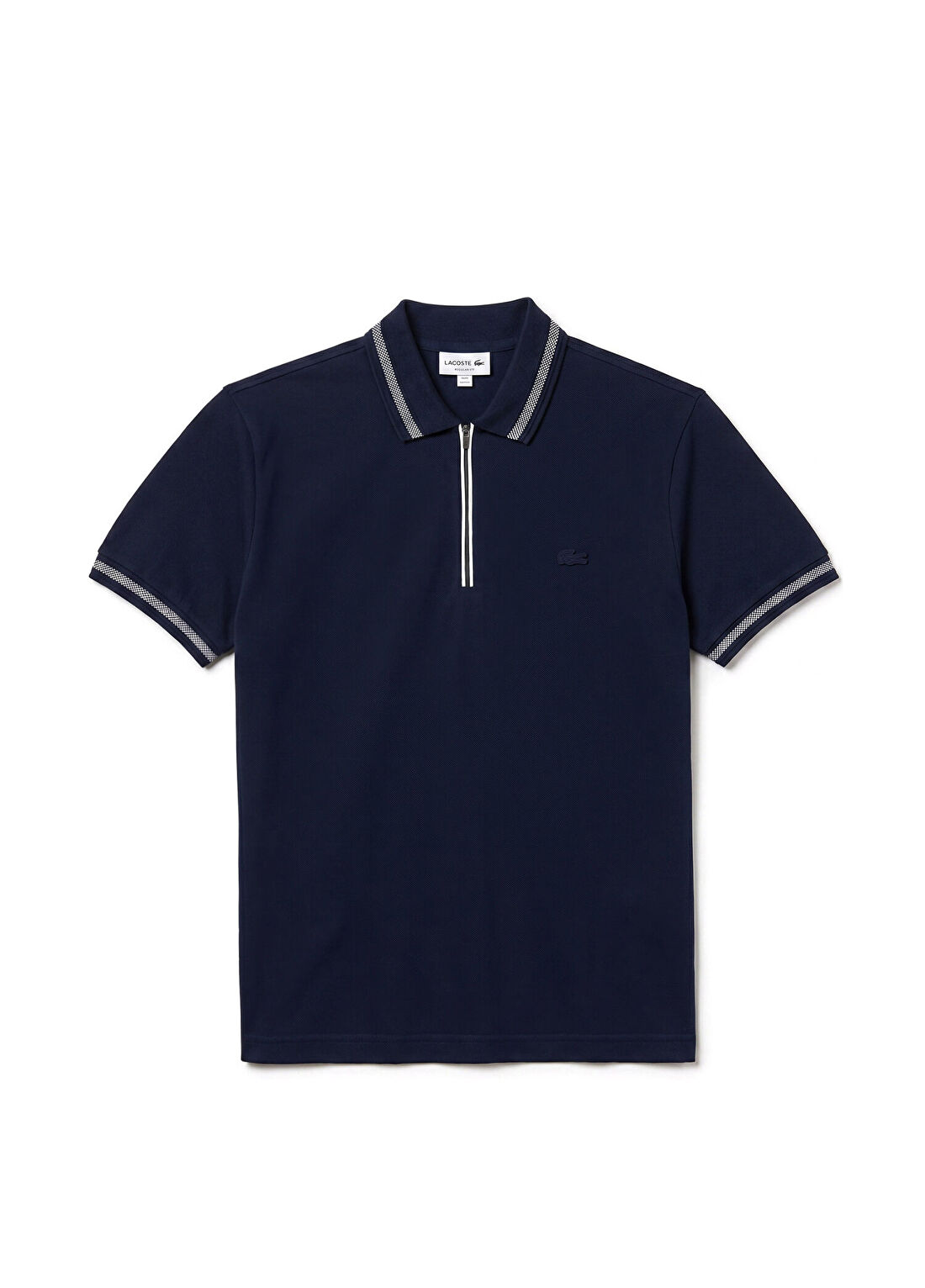 Lacoste Lacivert Regular Fit Polo Yaka Kısa Kollu Erkek T-Shirt görsel 3