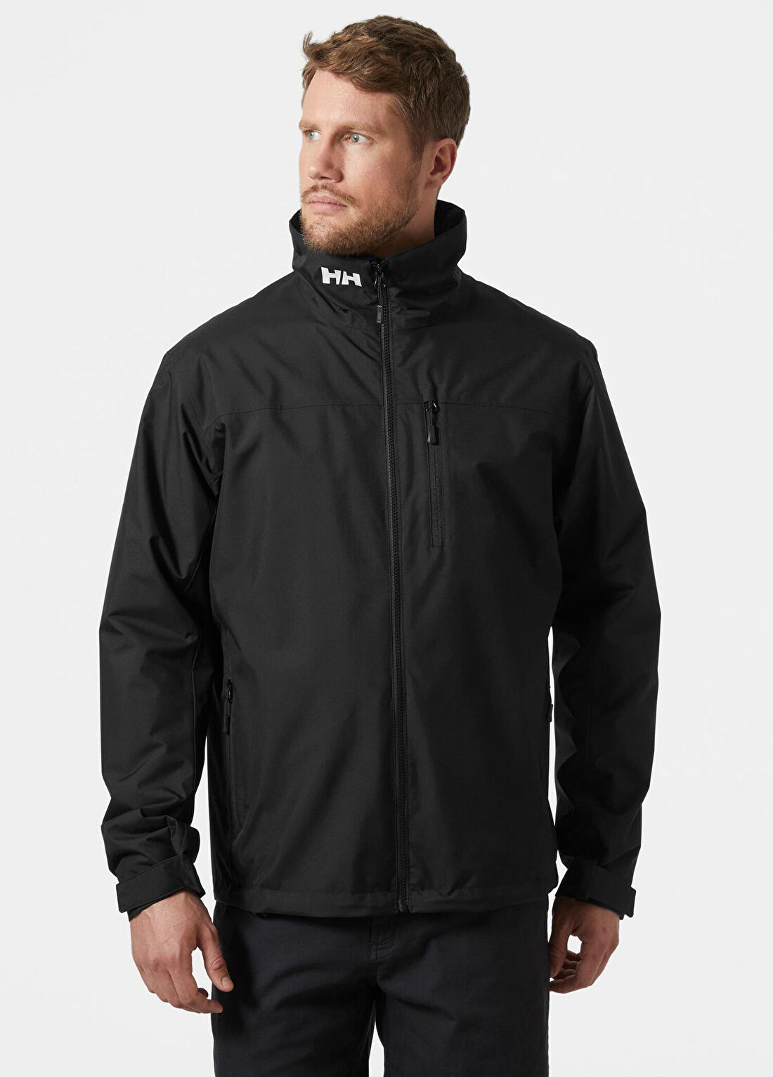 Helly Hansen Crew Midlayer Black Polarlı Erkek Mont 2
