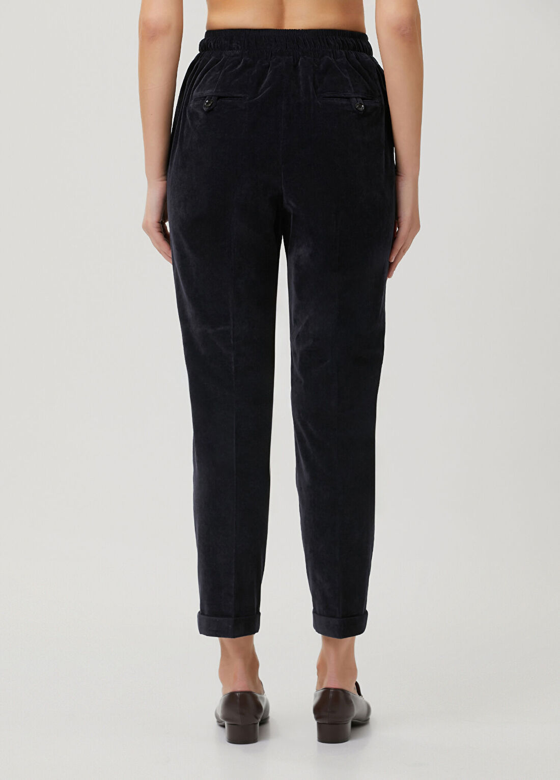 Kiton Koyu Lacivert Pantolon görsel 4