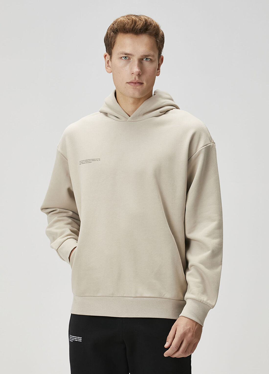 Pangaia Taş Kapüşonlu Sweatshirt