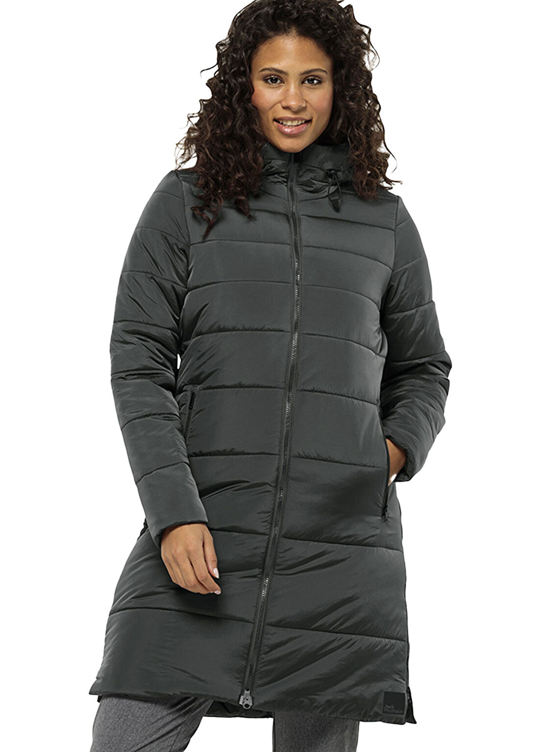 Jack Wolfskin Eisbach Coat Kadın Outdoor Montu görsel 2