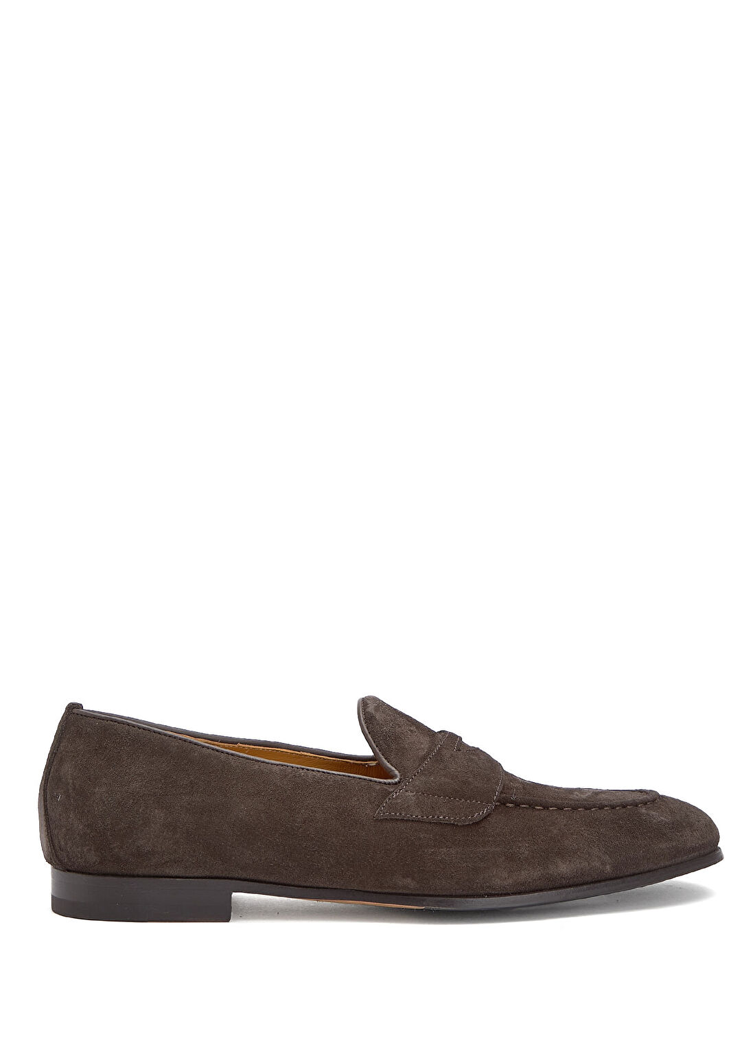 Kiton Kahverengi Erkek Deri Loafer
