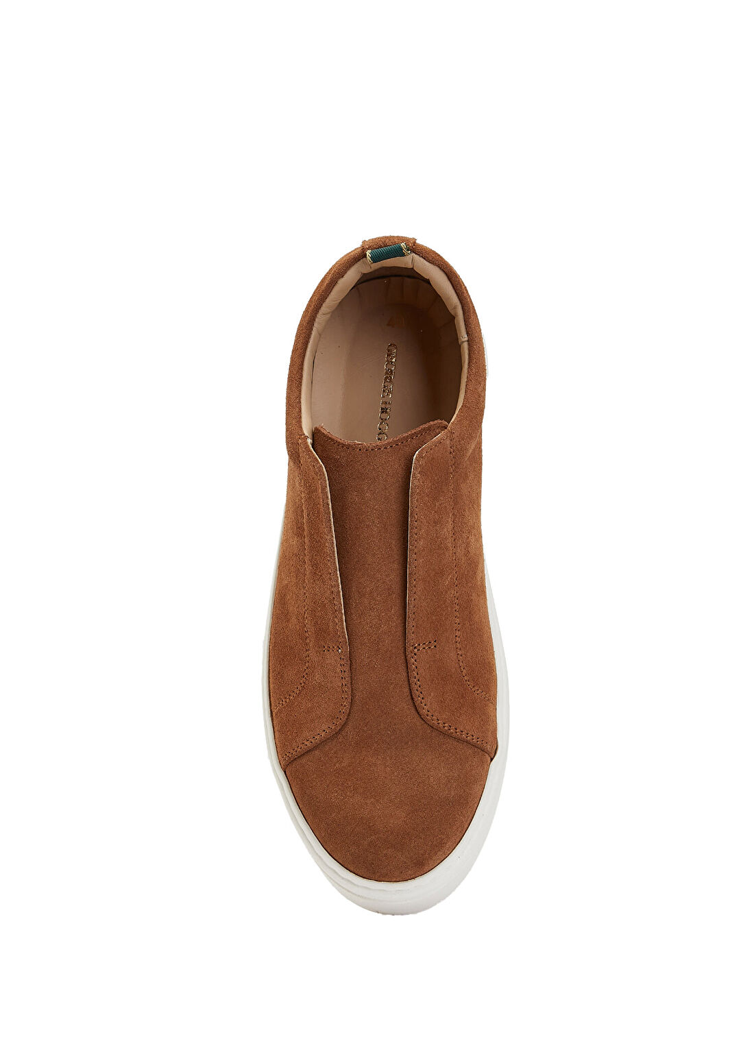 George Hogg Taba Kadın Süet Sneaker görsel 4