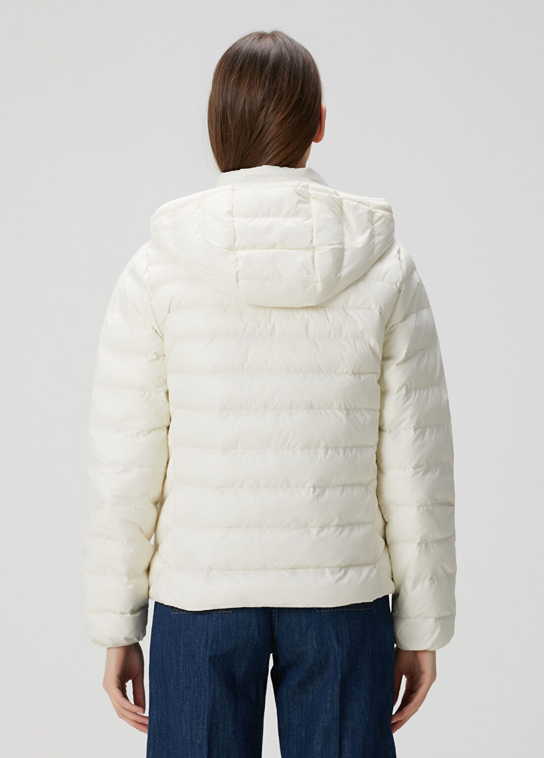 Polo Ralph Lauren Krem Kapüşonlu Mont görsel 4