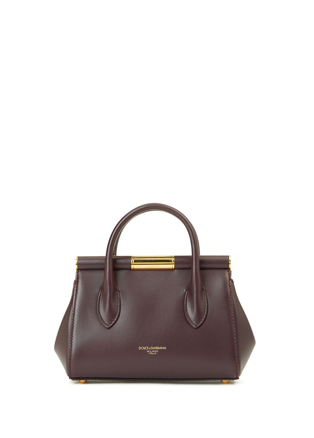 Dolce&Gabbana Marlene Mini Mürdüm Kadın Deri Çanta görsel 4