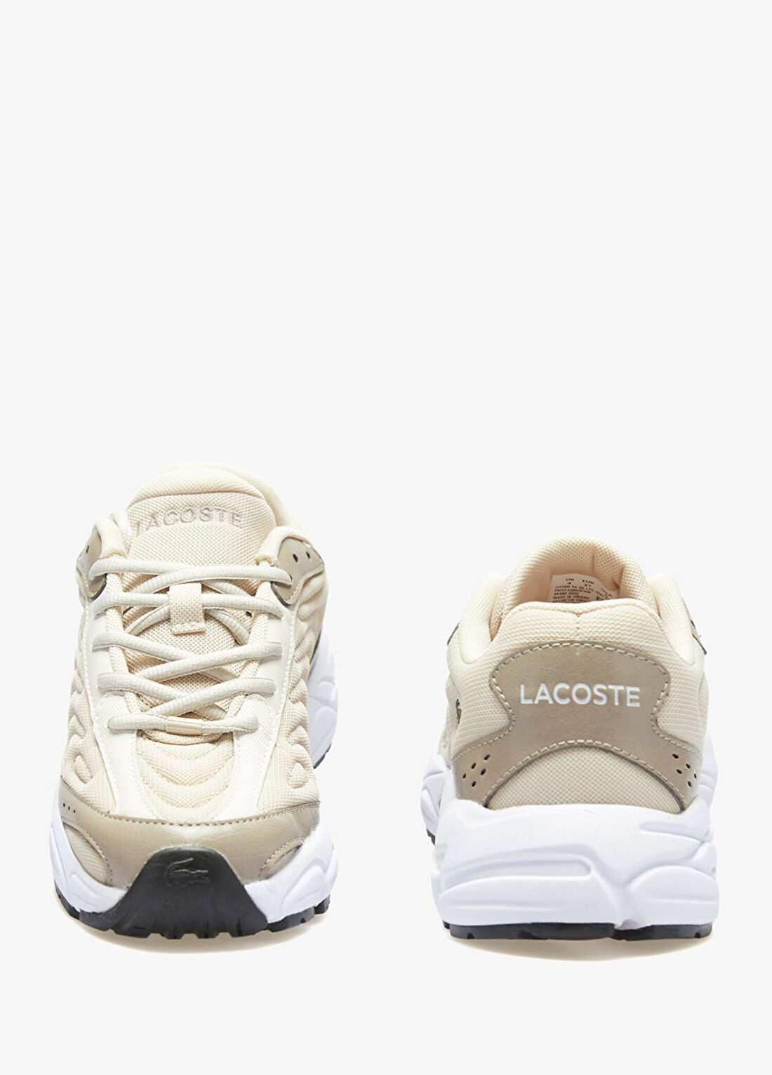 Lacoste Storm 96 2K Lite Bej Kadın Sneaker görsel 4