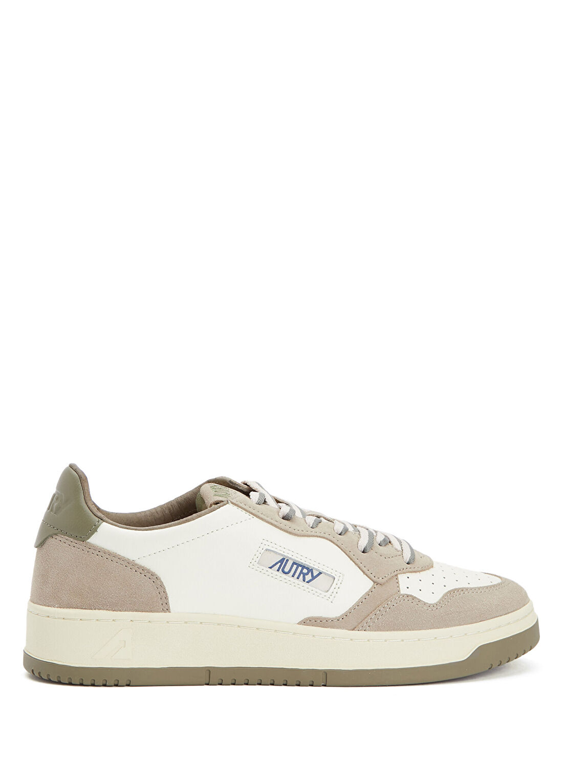 Autry Medalist Bej Beyaz Erkek Deri Sneaker