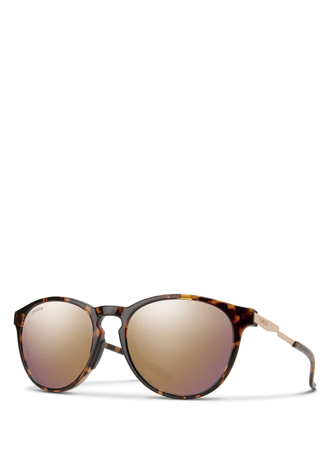 Smith Wander Tortoise + ChromaPop Polarized Rose Gold Unisex Güneş Gözlüğü