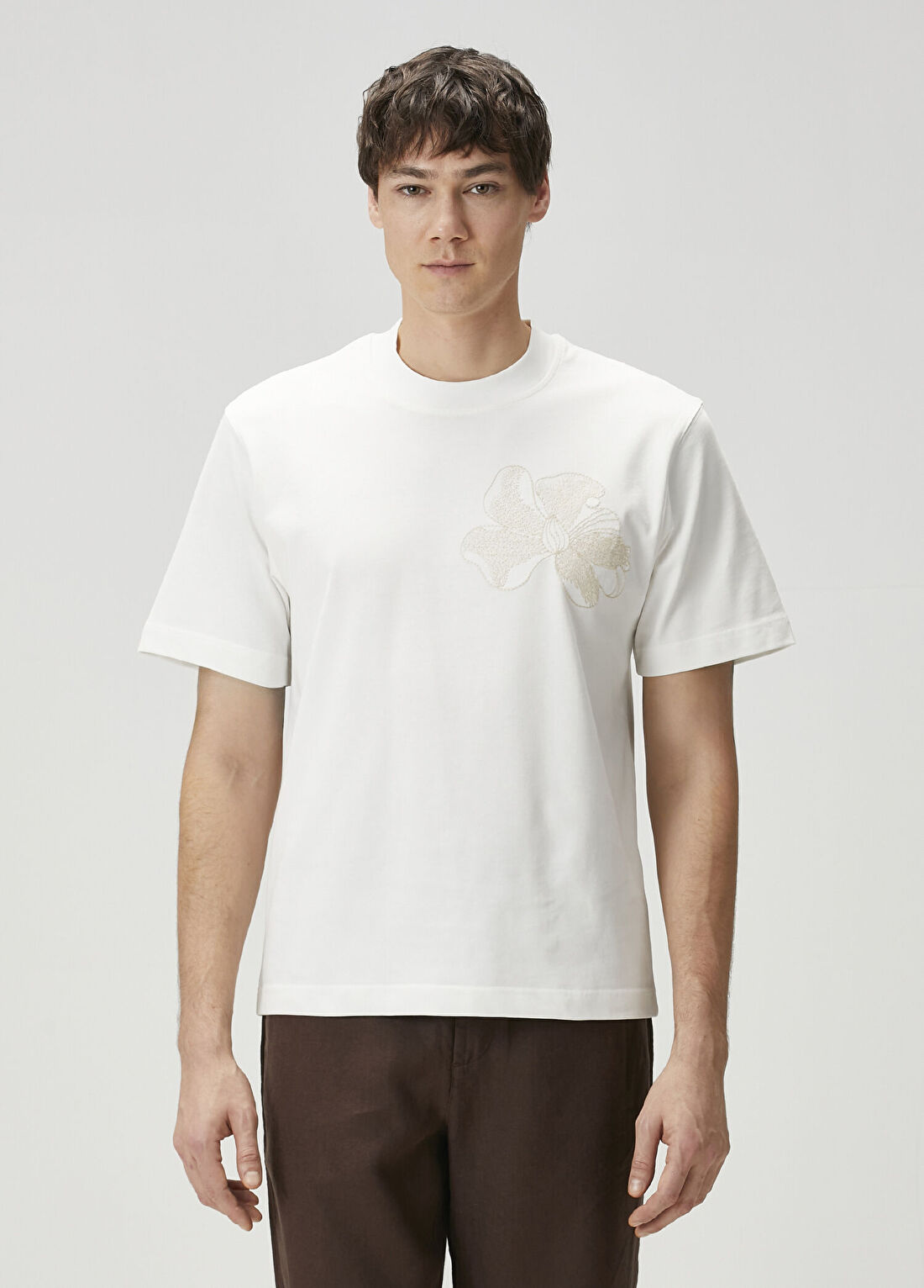 Monmare Andre Beyaz T-shirt