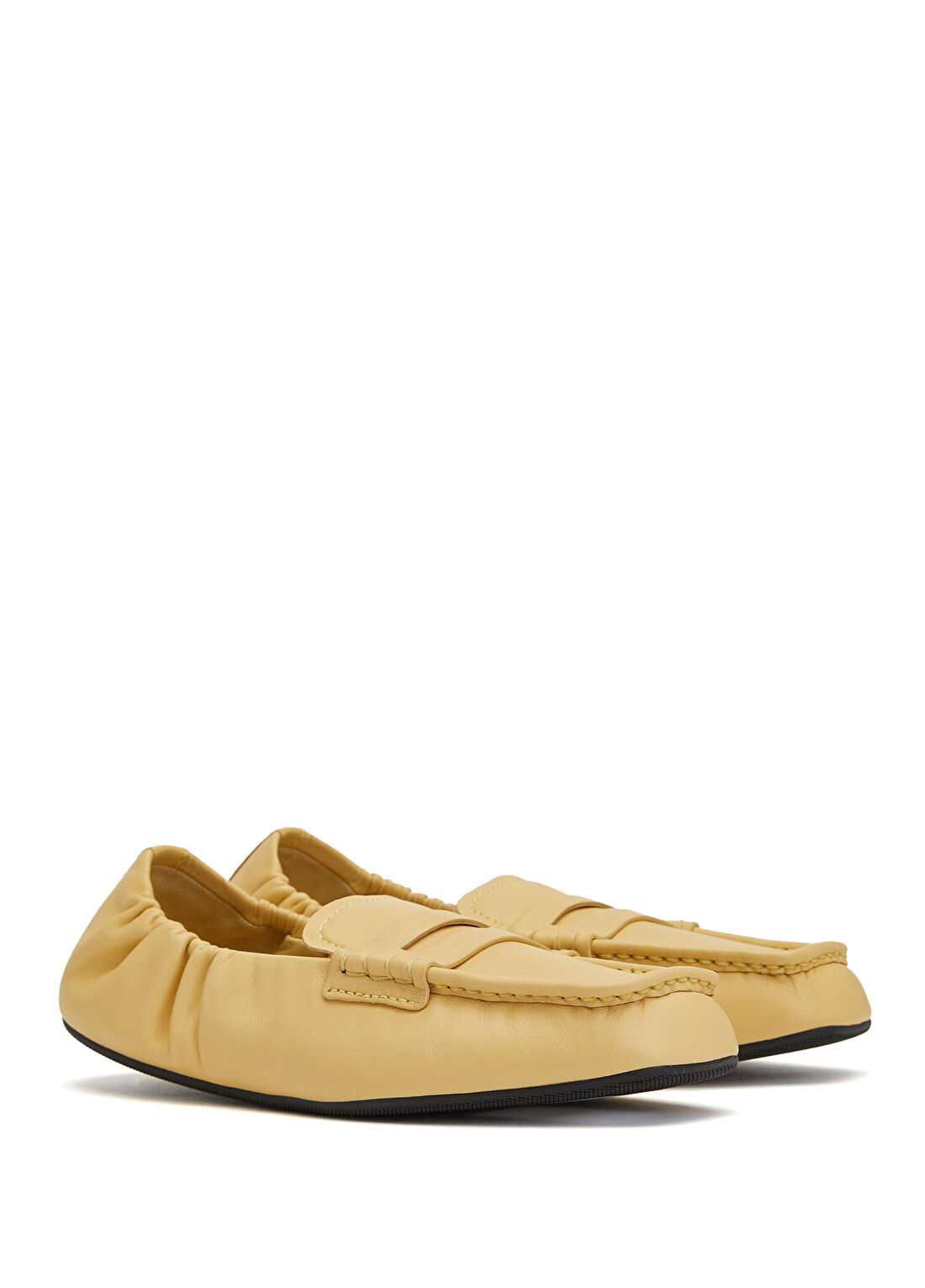 Rag&Bone Sloane Sarı Kadın Deri Loafer görsel 2