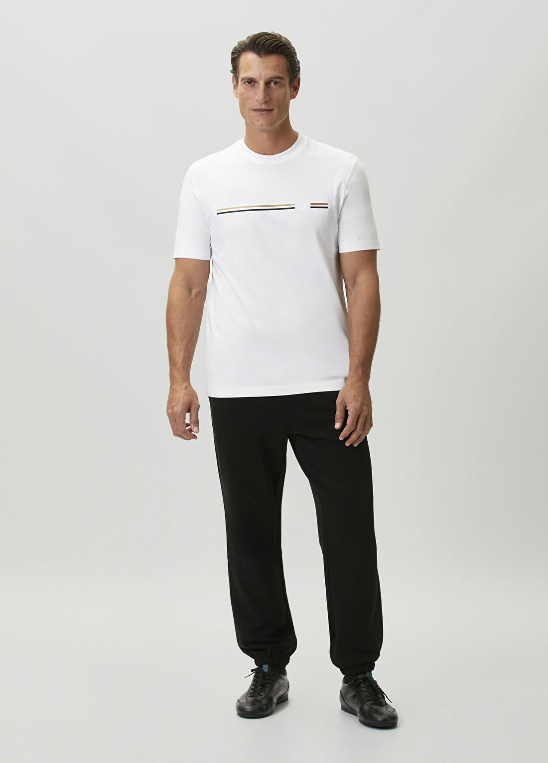 Boss Regular Fit Beyaz T-shirt