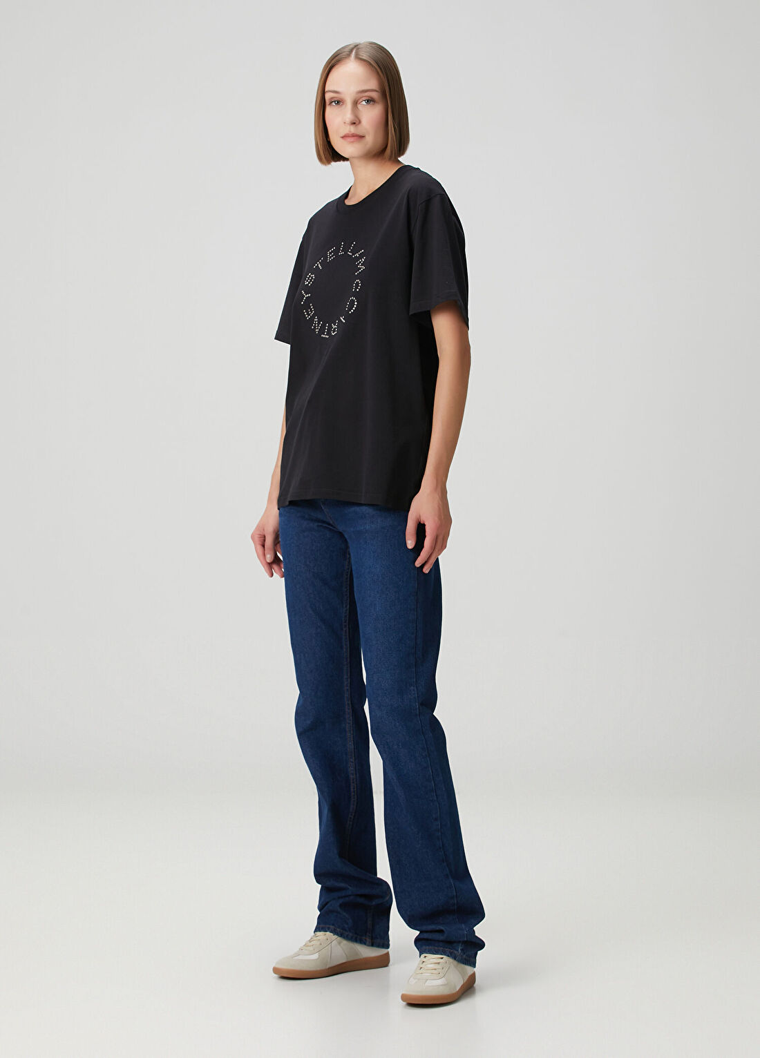 Stella McCartney Siyah T-shirt görsel 2