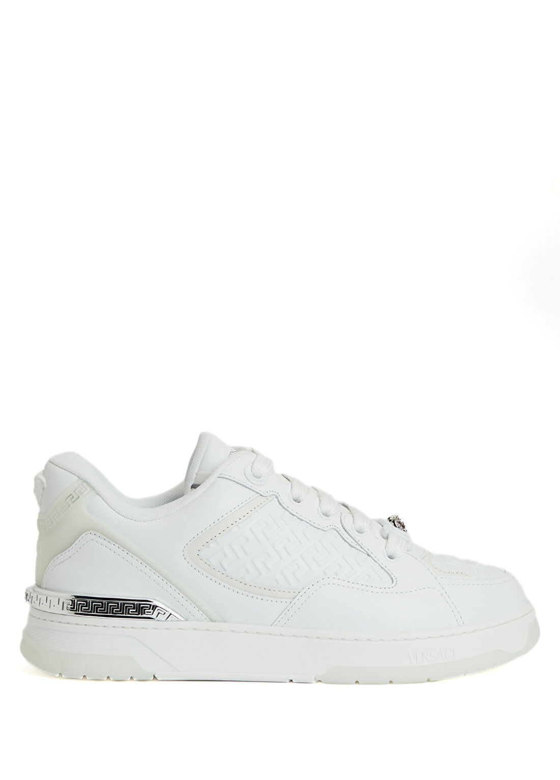 Versace Beyaz Erkek Deri Sneaker