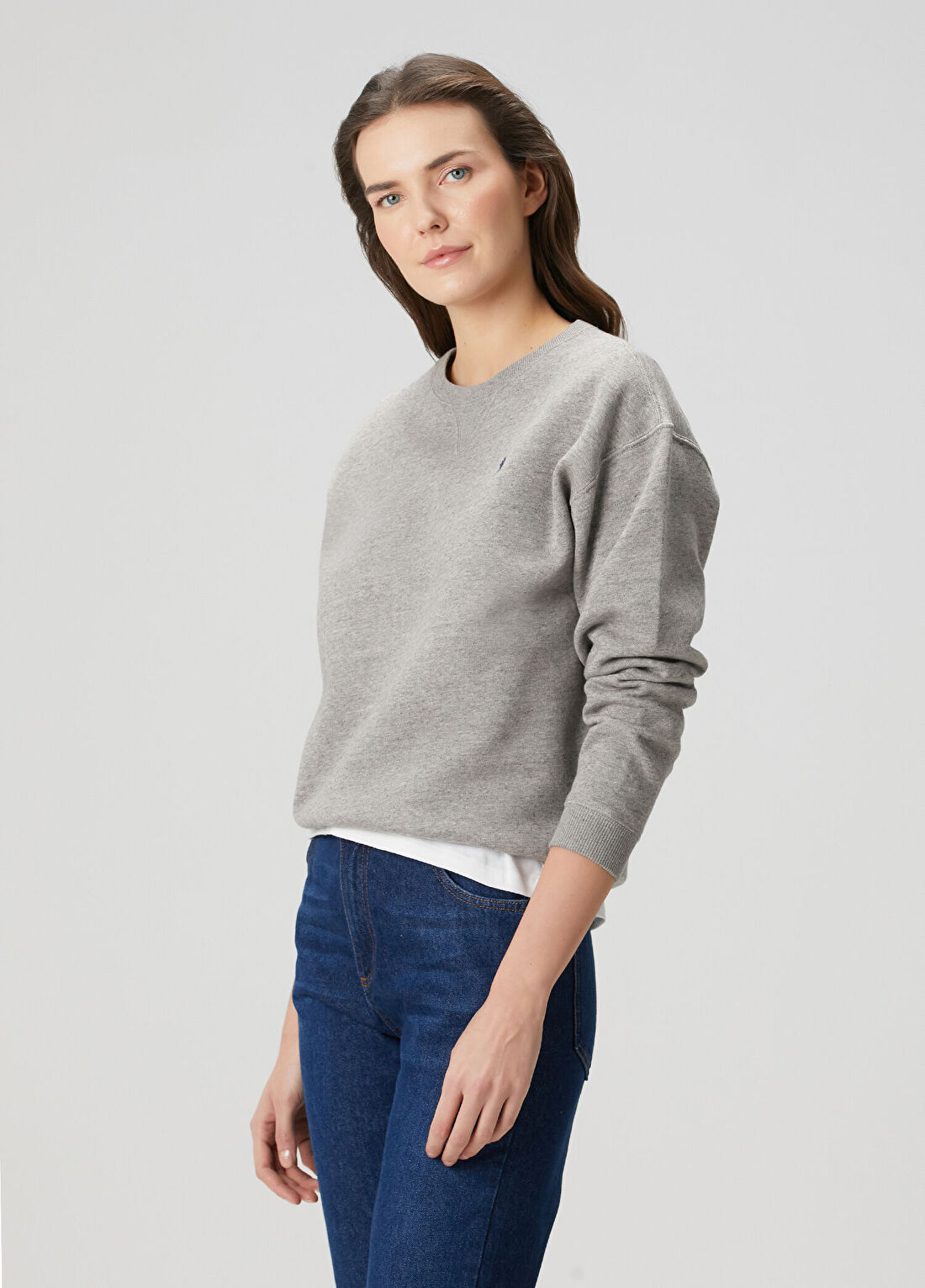 Polo Ralph Lauren Gri Sweatshirt görsel 3