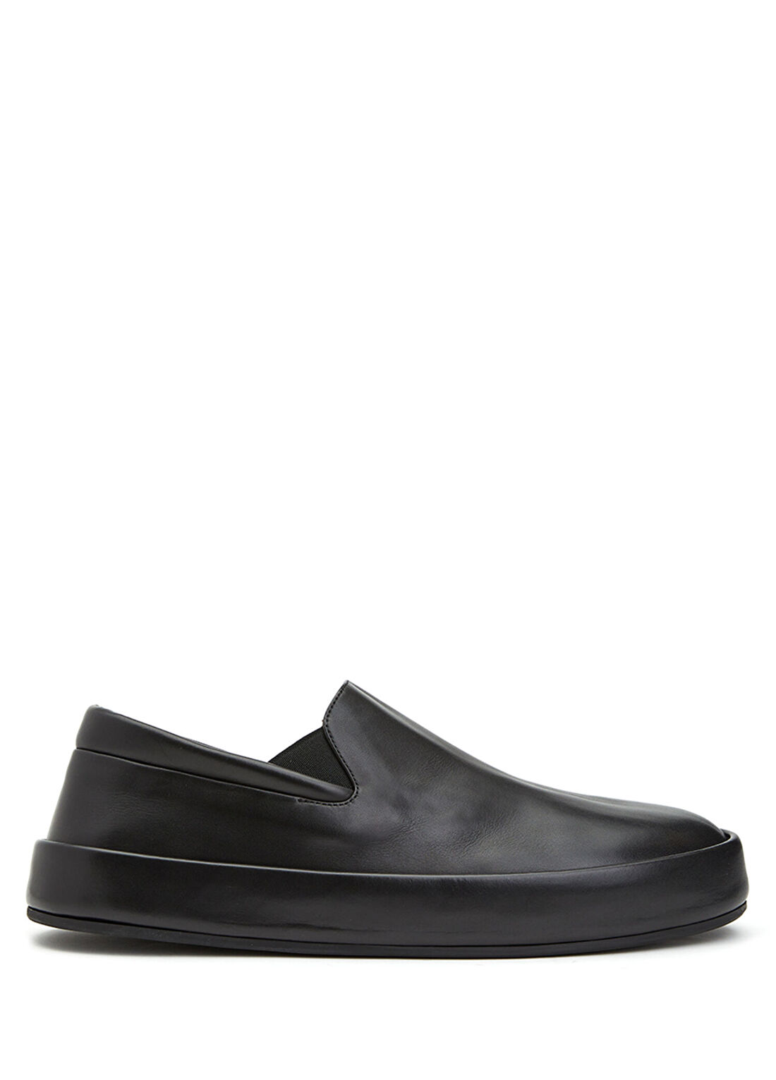 Marsell Siyah Erkek Deri Loafer