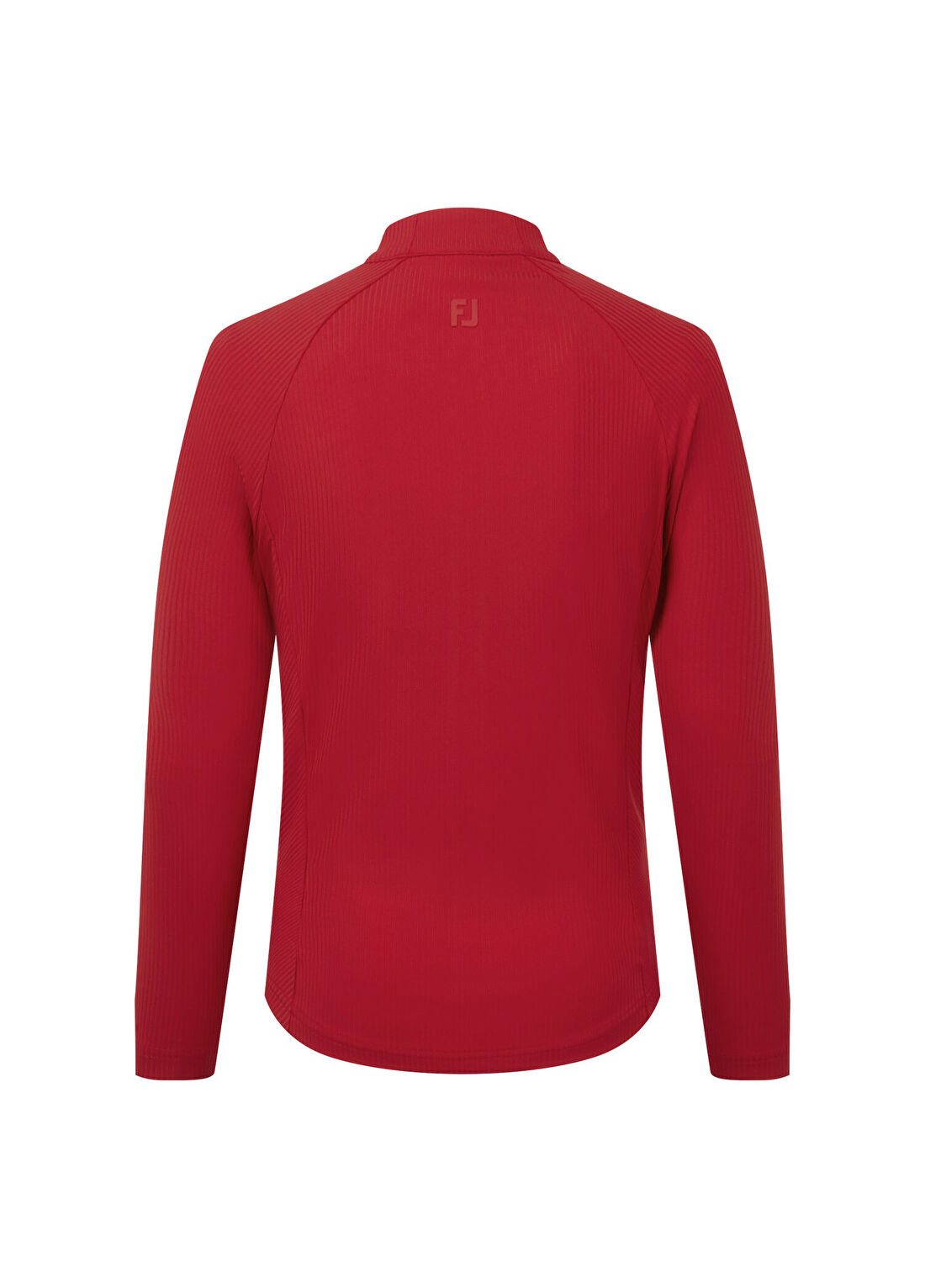 FootJoy Full-Zip Rib Midlayer Kırmızı Fermuarlı Kadın Spor Sweatshirt 39412 görsel 2
