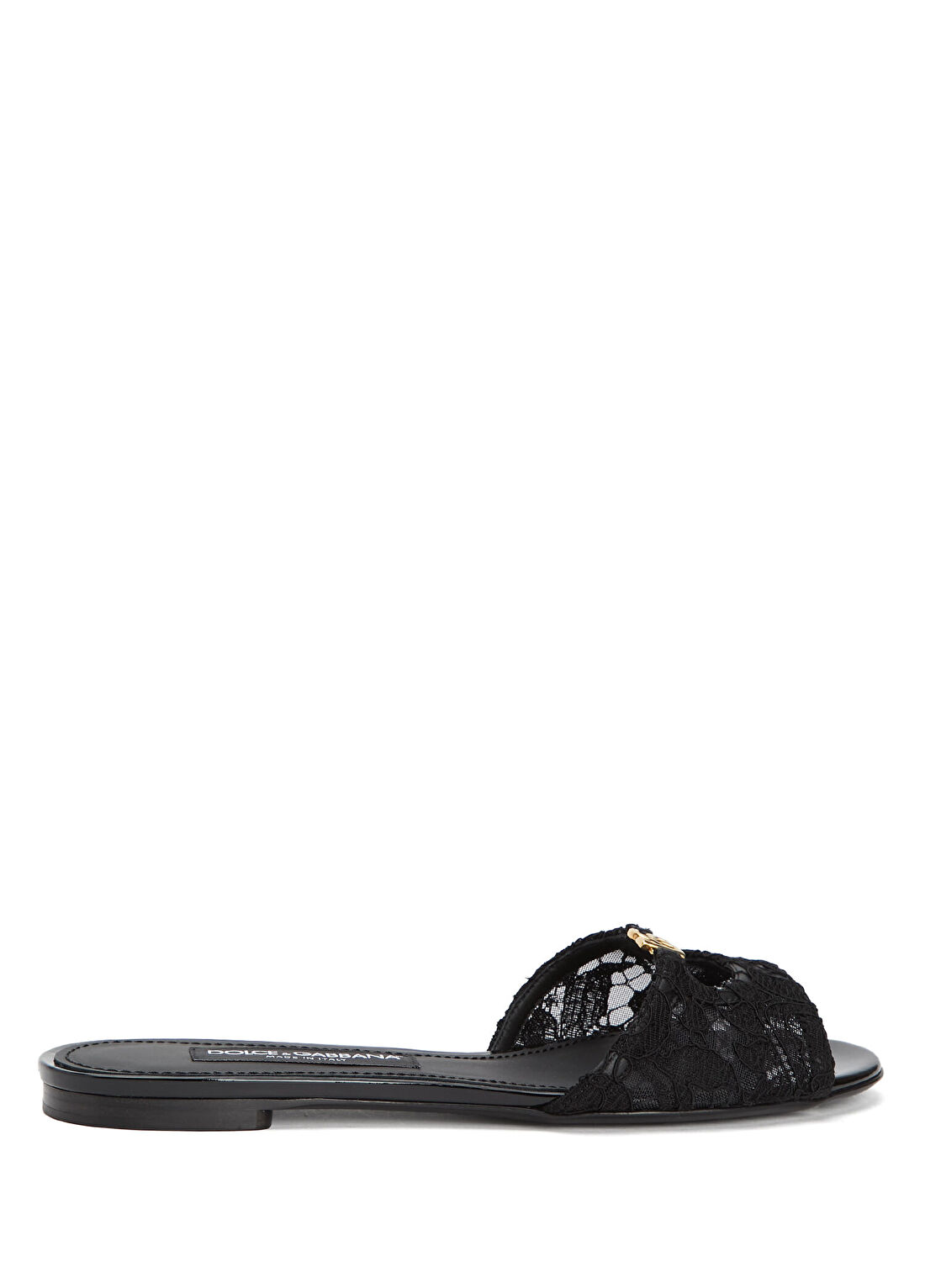 Dolce&Gabbana Siyah Kadın Terlik