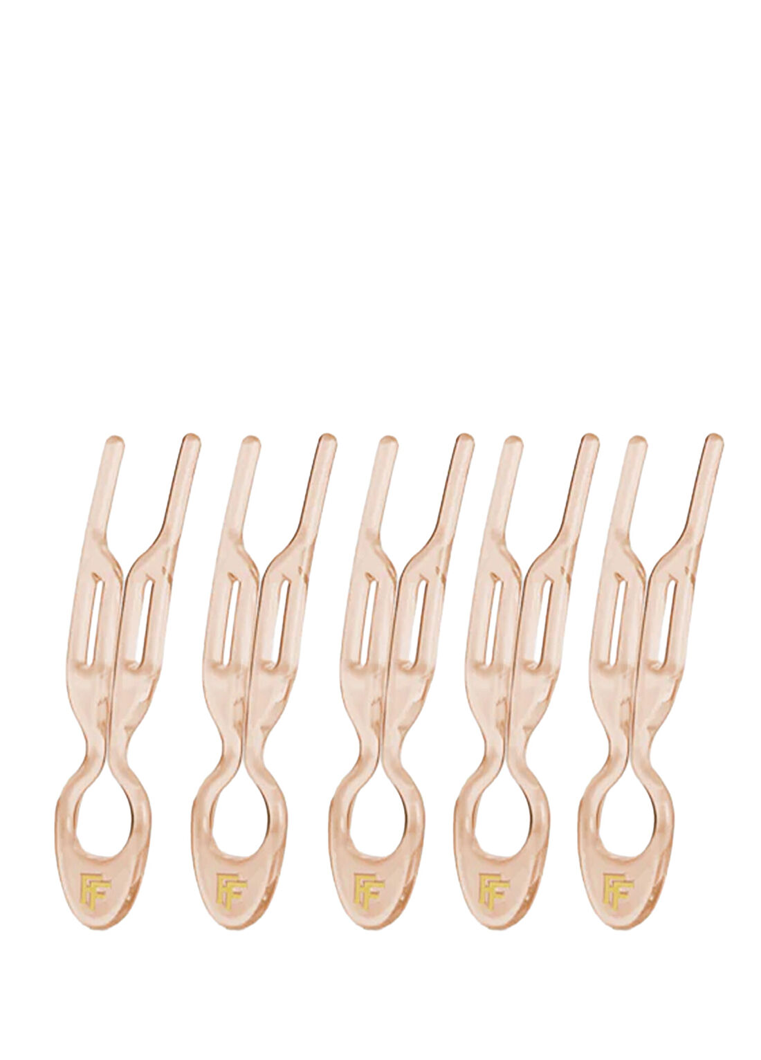 Fiona Franchimon Nº 1 Hairpin Bronze Glaze 5'li Saç Tokası