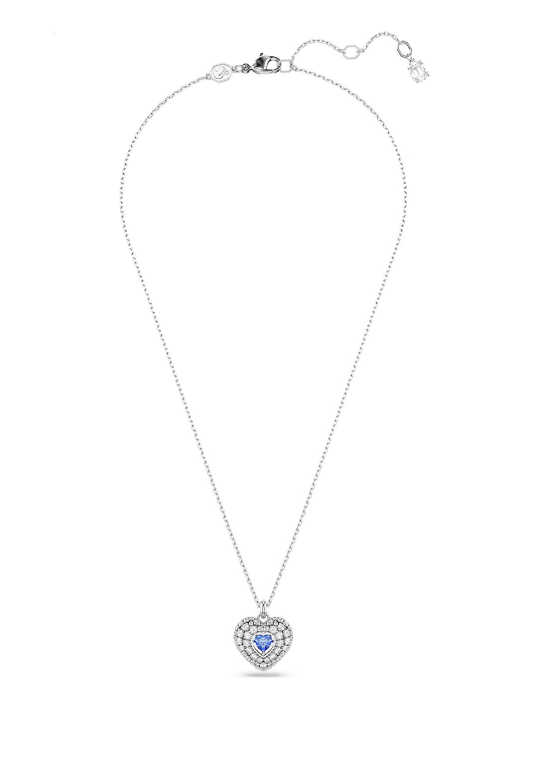 Swarovski Hyperbola Pend Hrt Blu Rhs Kadın Kolye 5680403