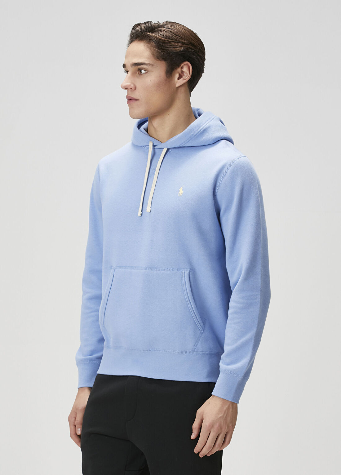 Polo Ralph Lauren Mavi Kapüşonlu Sweatshirt görsel 3