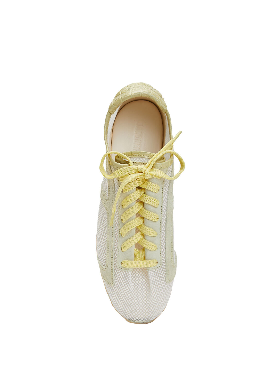 Jacquemus Tennis Kırık Beyaz Sarı Erkek Sneaker görsel 4