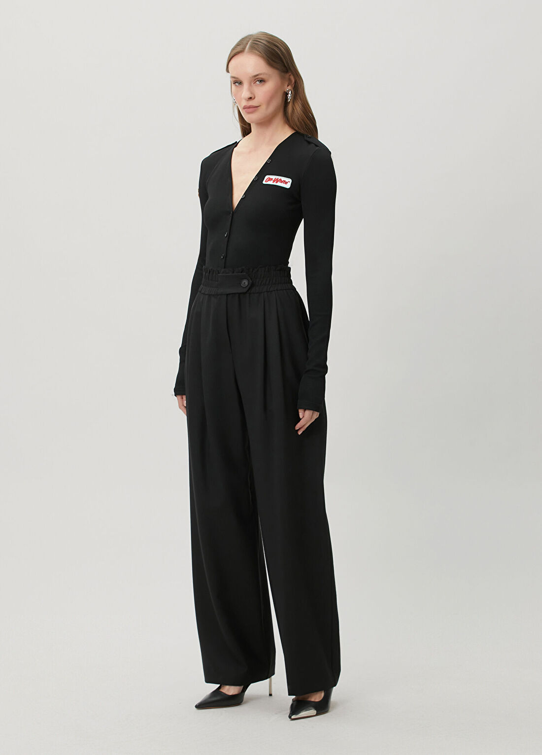Off-White Siyah Body görsel 2