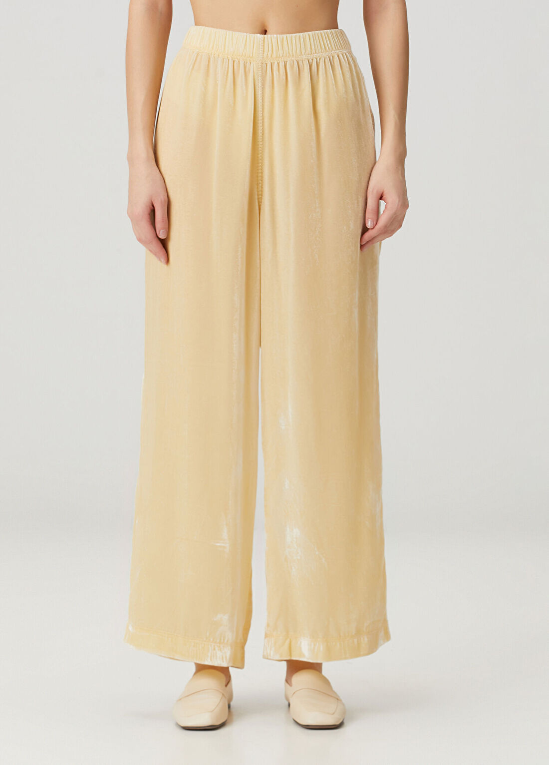 American Vintage Ankaz Sarı Jogger Pantolon görsel 2