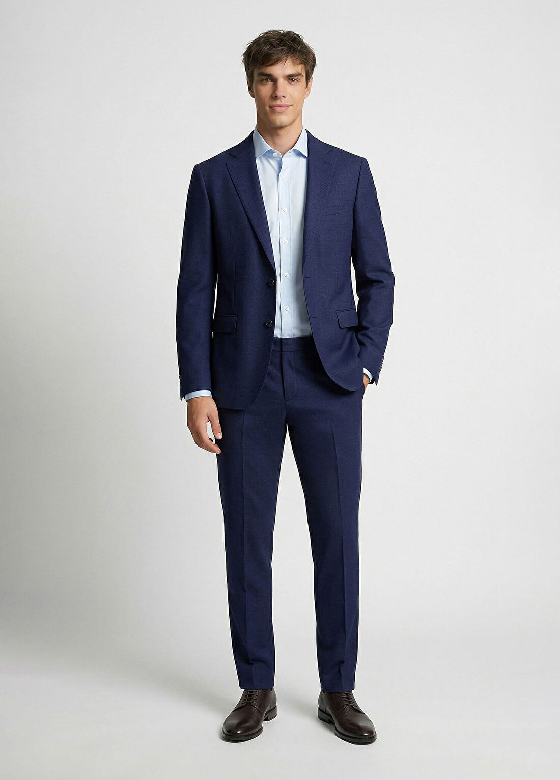 Network Slim Fit Lacivert Takım Elbise