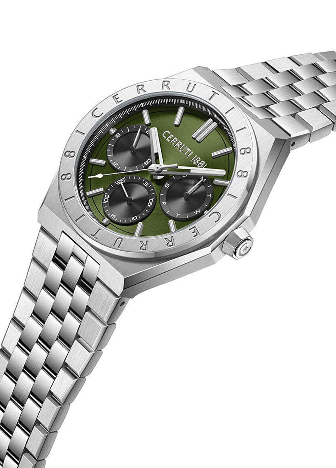 Cerruti 1881 CIWGK0110603 Ravello Metalik Gri Çelik Erkek Kol Saati görsel 2