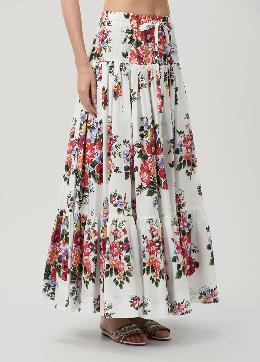 Dolce&Gabbana Çok Renkli Maxi Etek görsel 2
