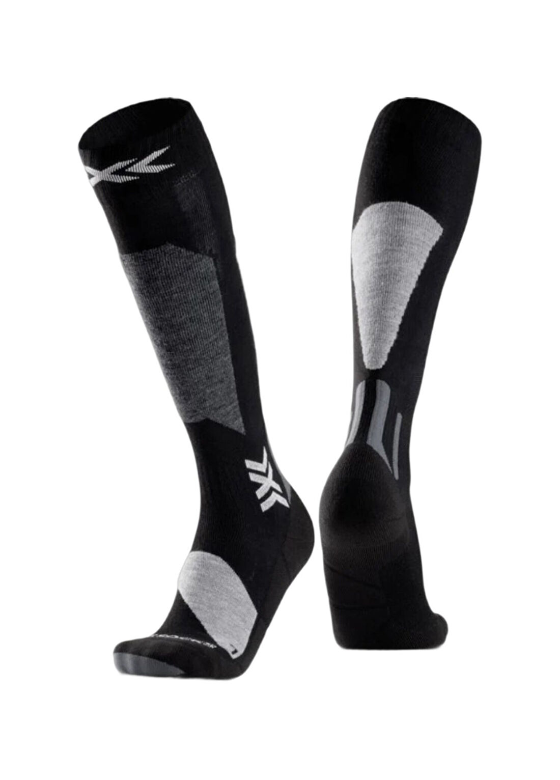 X-Bionic X-Socks Ski Discover Siyah Yün Unisex Spor Çorap