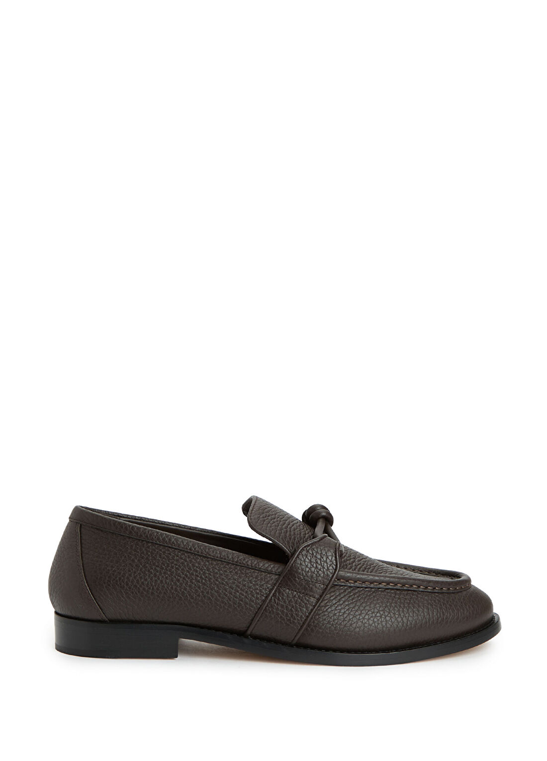 Bottega Veneta Astaire Kahverengi Erkek Deri Loafer