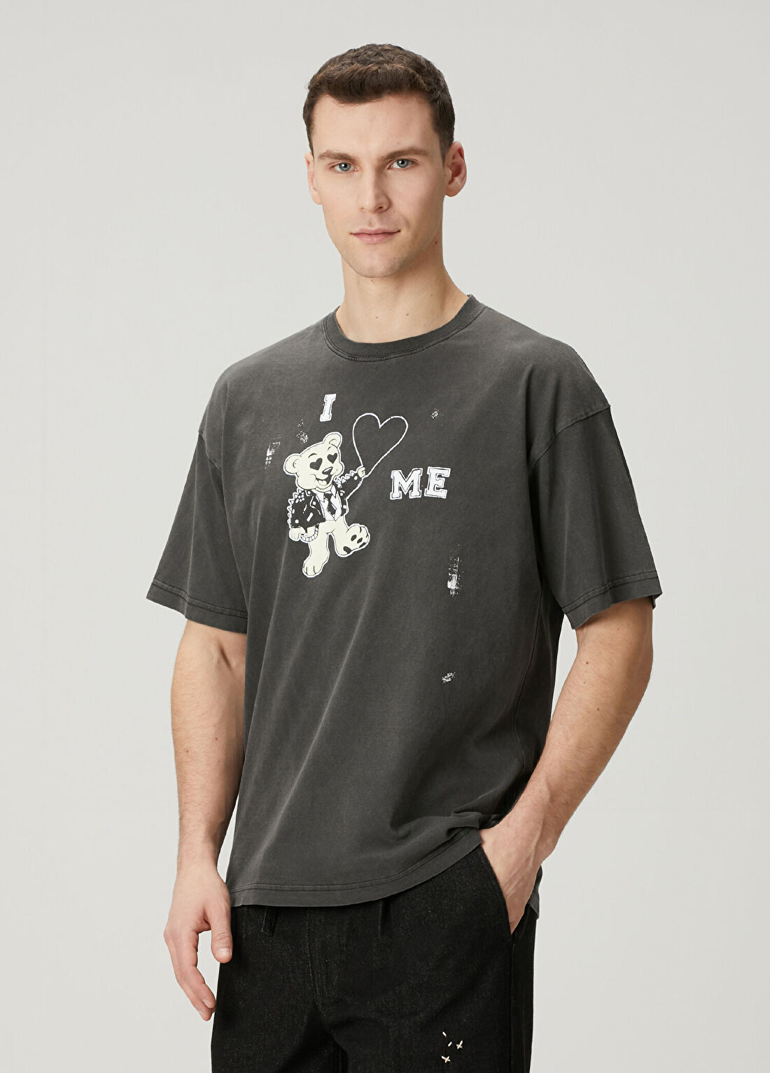 Domrebel Always Siyah T-shirt görsel 3