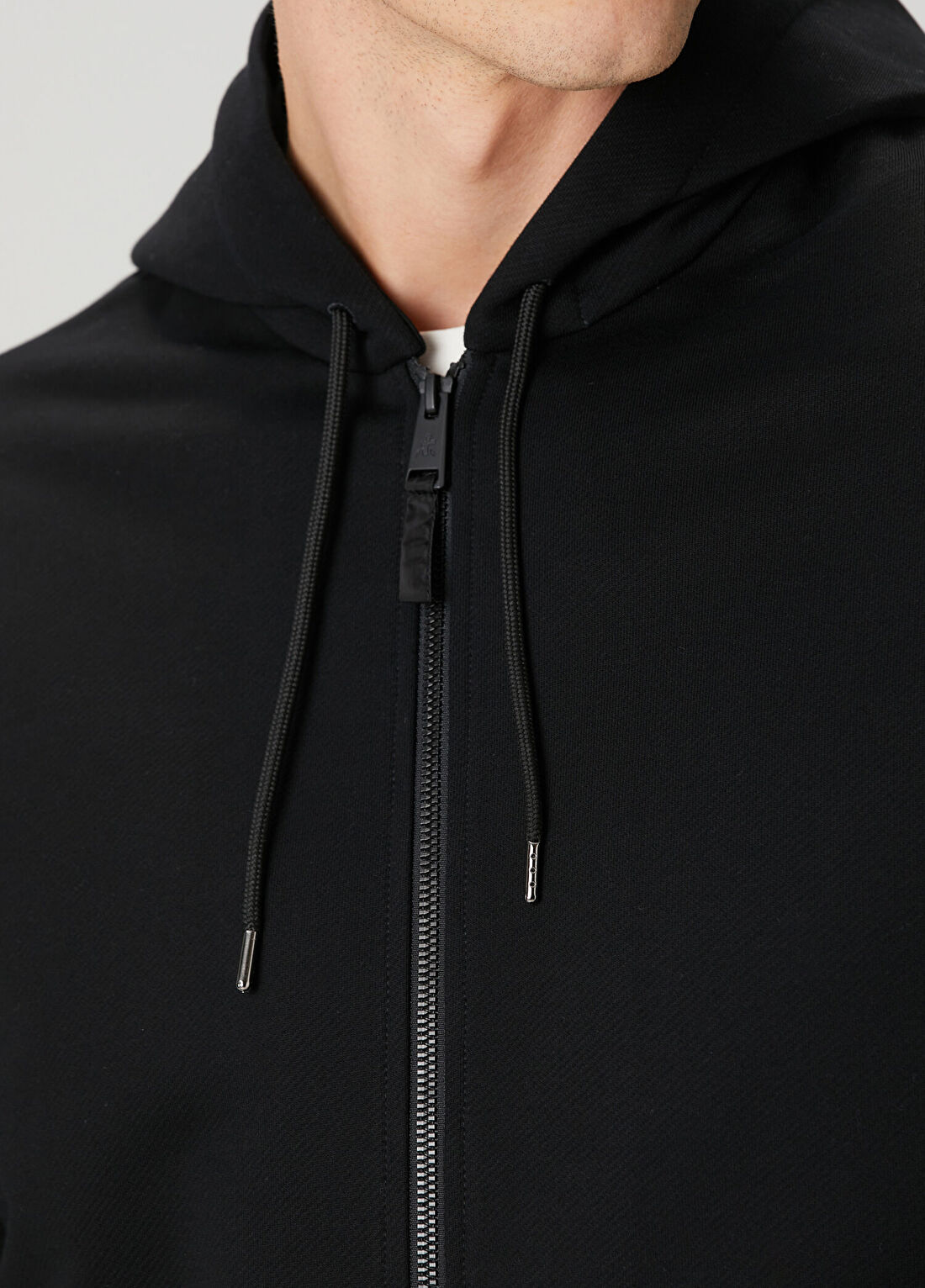Premiata Siyah Kapüşonlu Sweatshirt görsel 4