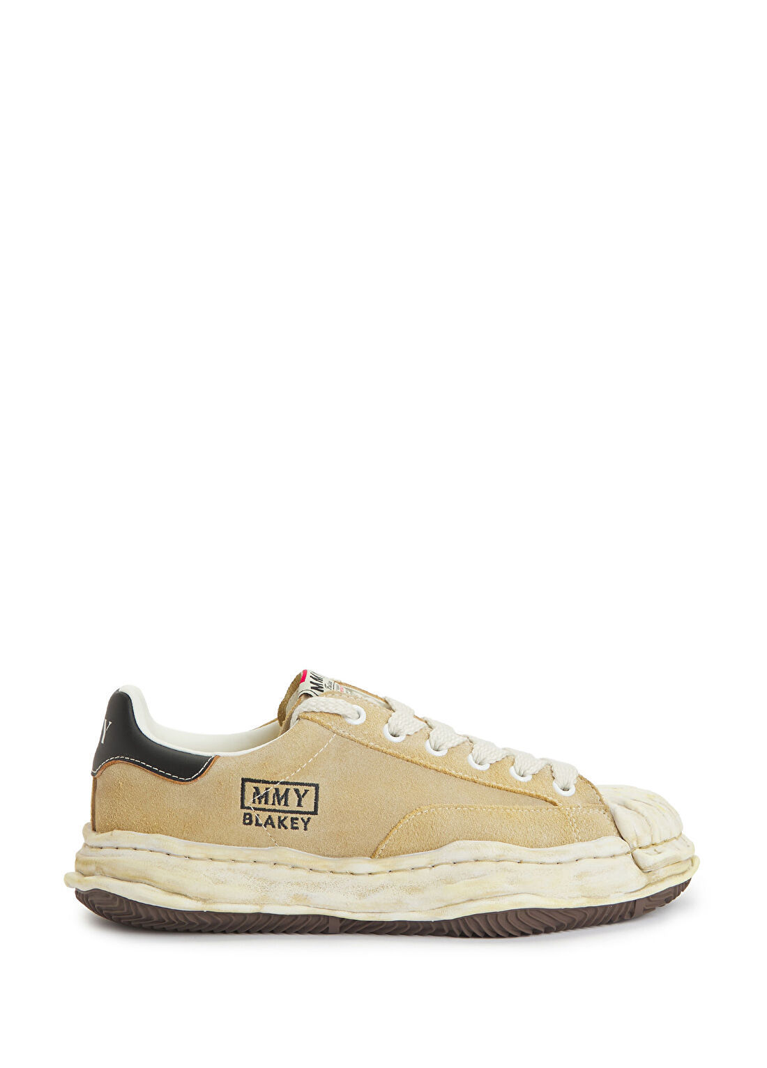 Maison Mihara Yasuhiro Blakey Beyaz Erkek Deri Sneaker