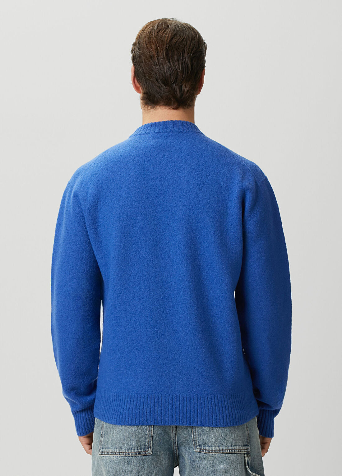 Jil Sander Mavi Yün Triko görsel 4
