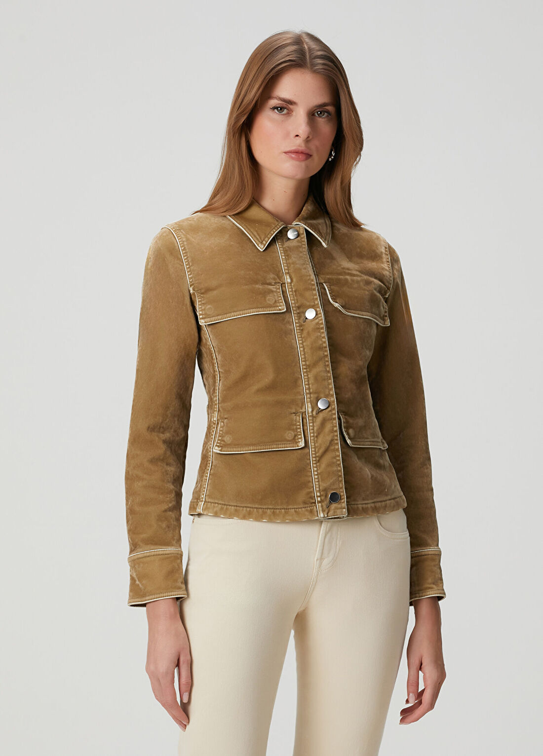 Ferragamo Workwear Kahverengi Ceket görsel 3