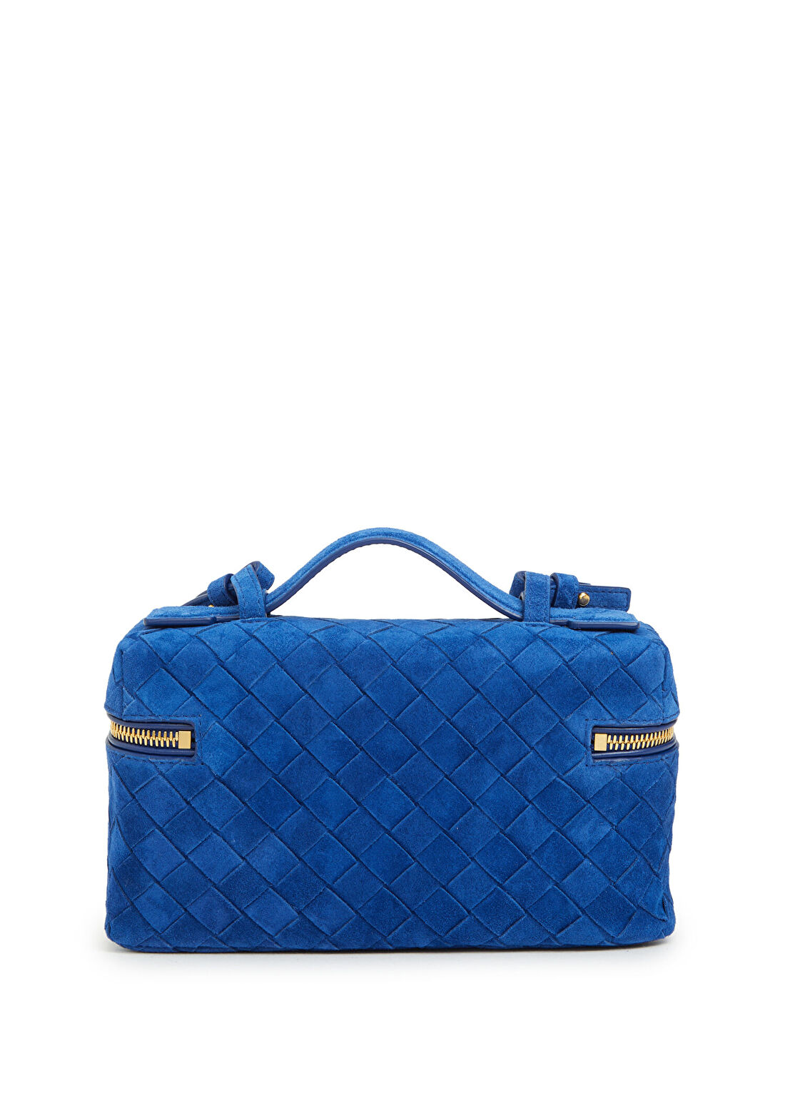 Bottega Veneta Bang Bang Saks Kadın Süet Çanta görsel 4