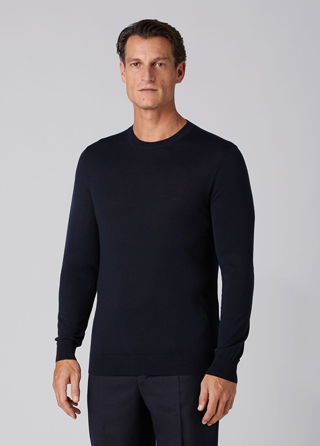 Beymen Collection Lacivert Yün Kazak görsel 4