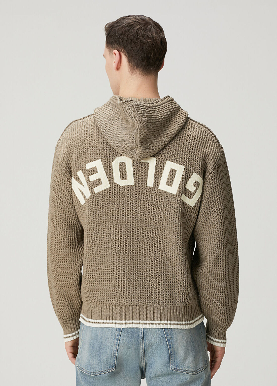 Golden Goose Patrick Vizon Kapüşonlu Dokulu Sweatshirt görsel 4